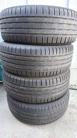Used tire set
