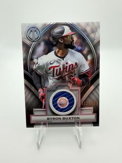 Byron Buxton Topps Tribute Relic Card 172/199