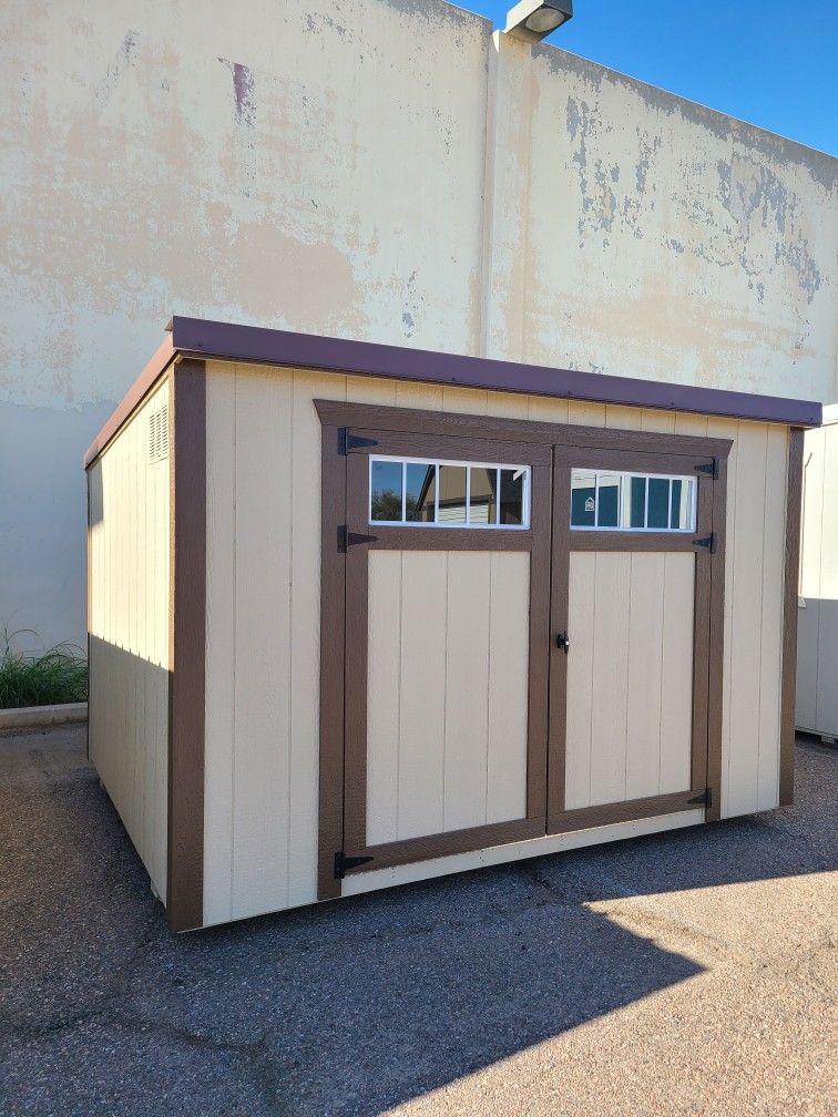 8x10x6 Low Profile Shed