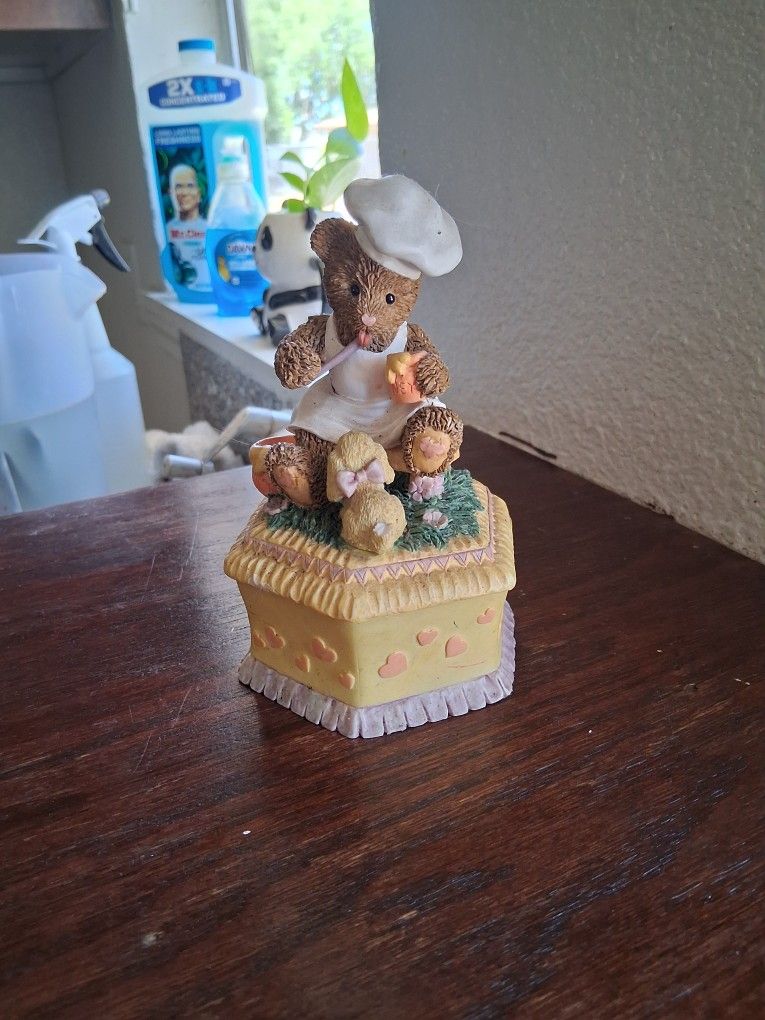 Bear With Hidden Storage Box