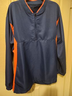 Blue and Orange Performance jacket