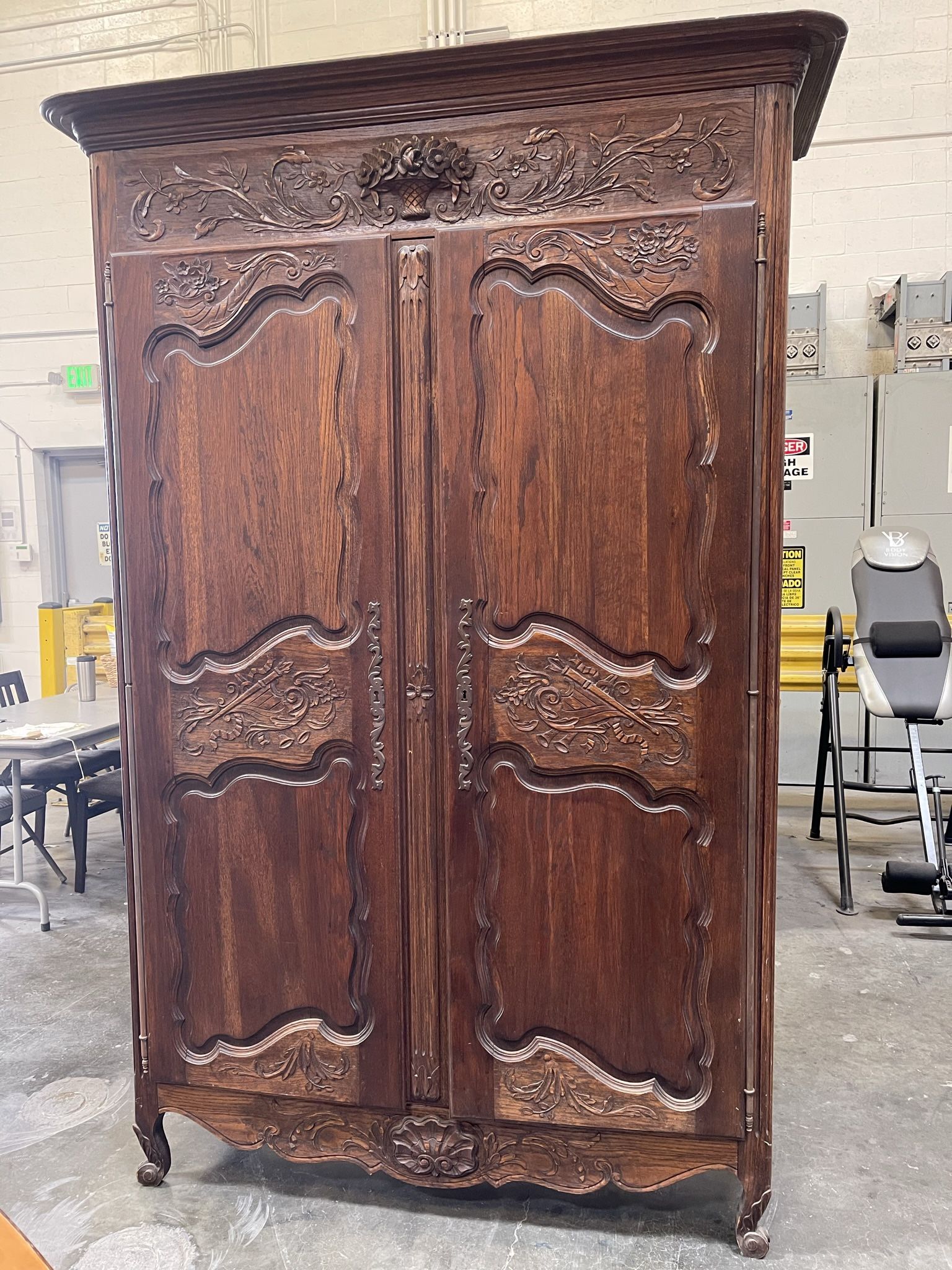 19th Century Antique French Armoire