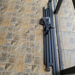 Like new queen bed frame all parts included