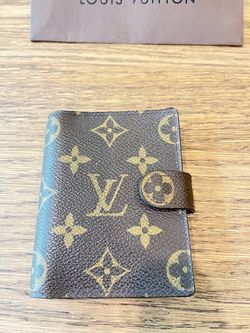 Authentic Louis Vuitton Monogram Agenda Mini Card Holder (Made in France)
