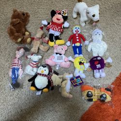 Various plush Toys