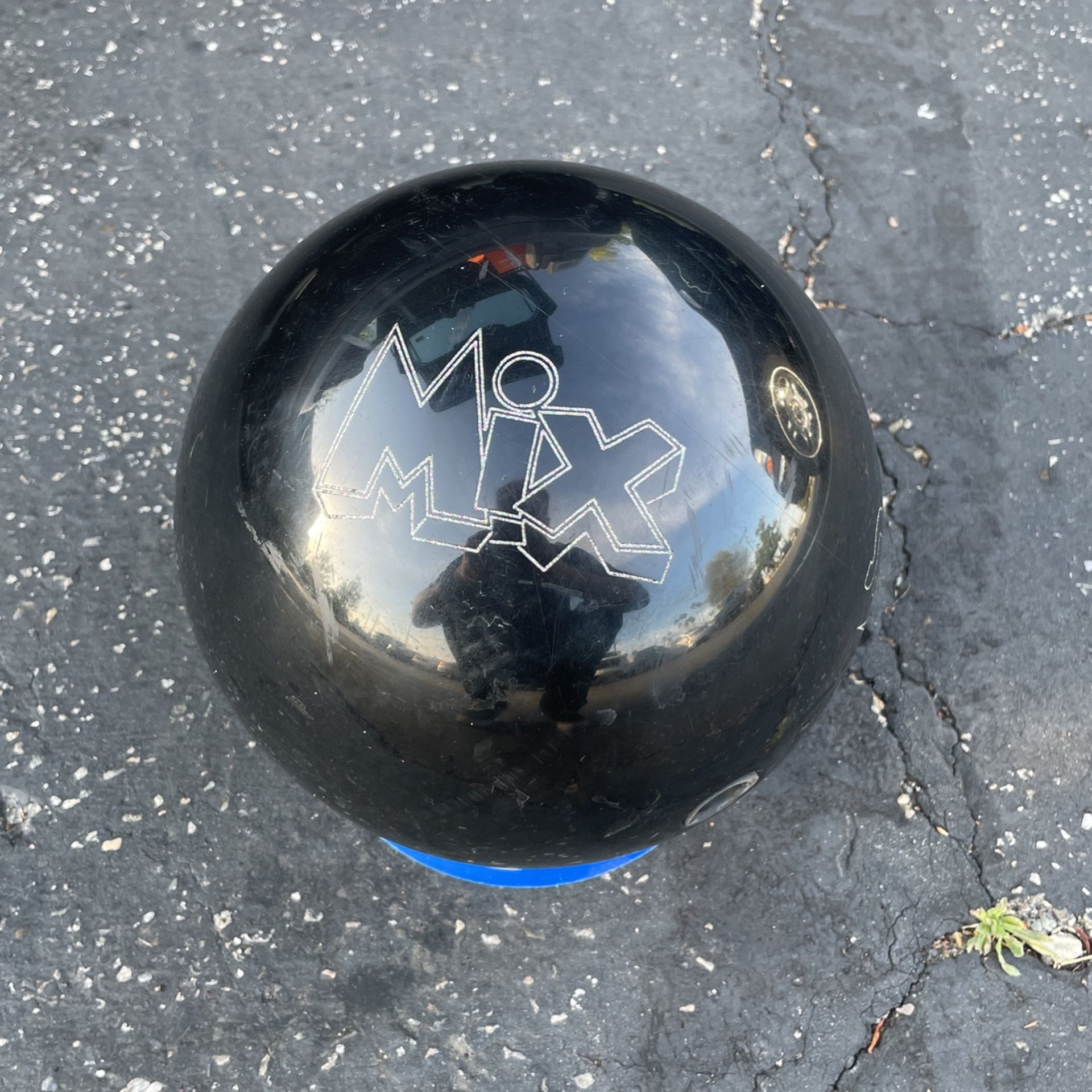 15 POUND STORM MIX BOWLING BALL