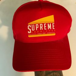 Vintage Supreme Sandwich Shop Cap