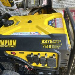 Generador Champion 9350 Wat 
