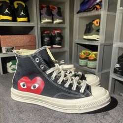 CDG Converse High top- 9M- No box