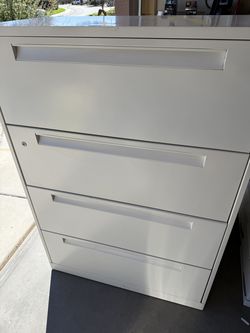Lateral 4 drawer filing cabinets - 4 $200 each