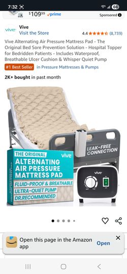 Vive alternating pressure pad, brand new in box