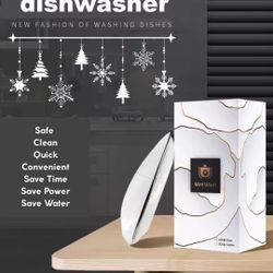 Powerful Travel-Sized Dishwasher! 