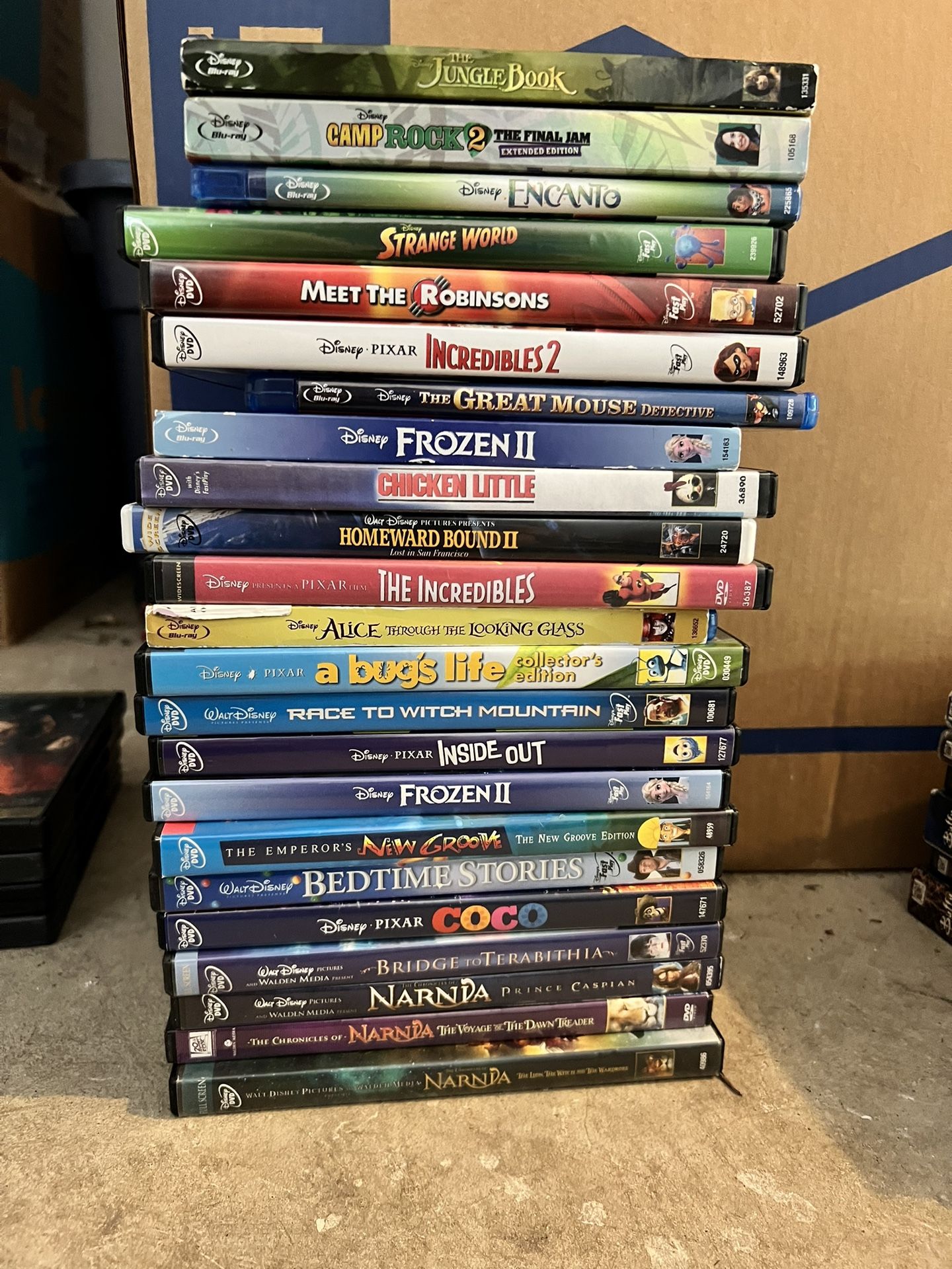 Disney DVD Set - 23 Items