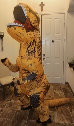 Inflatable Dinosaur Costume for Adult up to 6'2