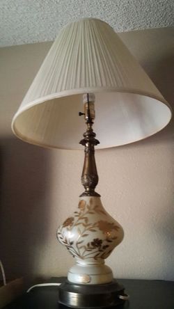 Vintage Bavarian triplex lamp