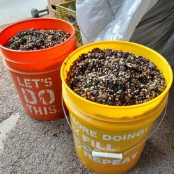 gravel mixed with soil for Aquariums 