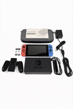Nintendo Switch Bundle w/ Dock, Cables, and Accessories (Read desc.)