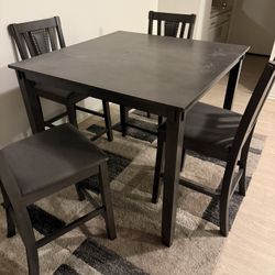 Luxury Dining Table Set With 4 Chairs