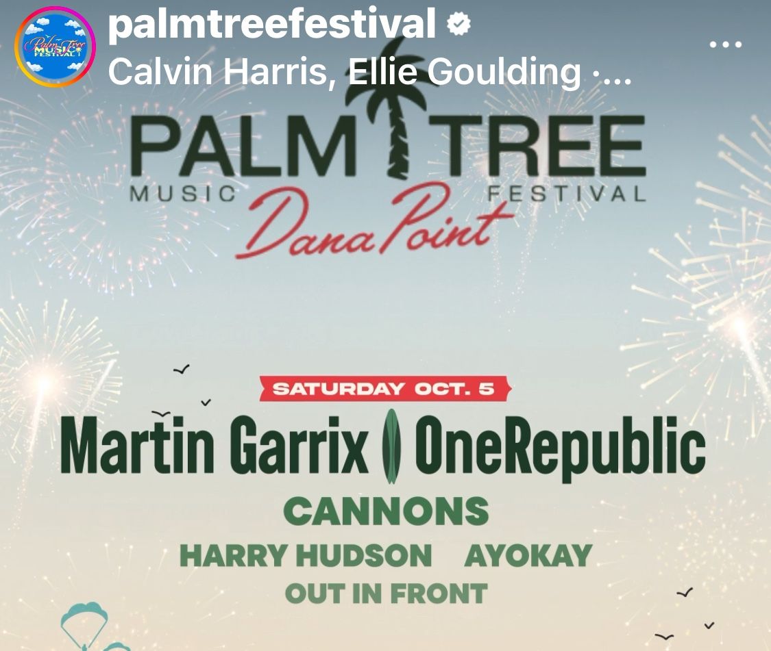 Palm Tree Music Festival Saturday Ticket