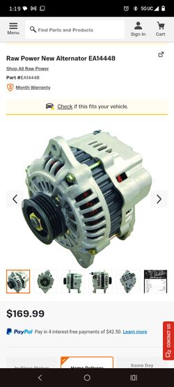 New alternator*Chrysler*Dodge (