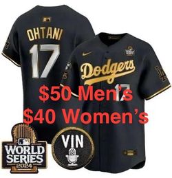 WOMEN’S LOS ANGELES DODGERS SHOHEI OHTANI STITCHED JERSEY SMALL UP TO 6XL