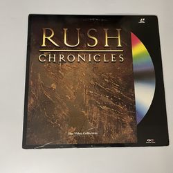Rush Chronicles Laserdisc
