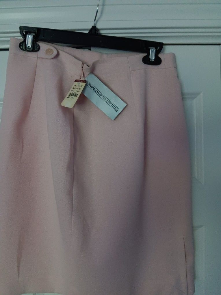 Amanda Smith Petites Pink Skirt