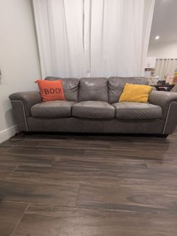 Leather Brown Sofa