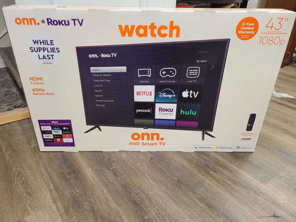 NEW 43IN SMART TV