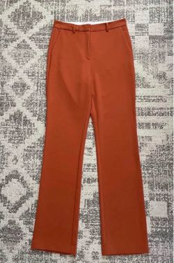 Aritzia Babaton Atelier Tall pants in Coral Size 10