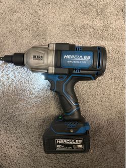 HERCULES 20V BRUSHLESS CORDLESS 3/4 IN. ULTRA TORQUE IMPACT WRENCH