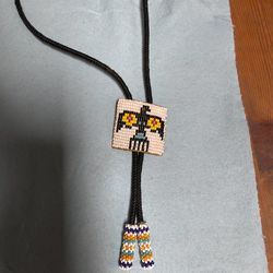 Navajo Thunderbird Bolo Tie