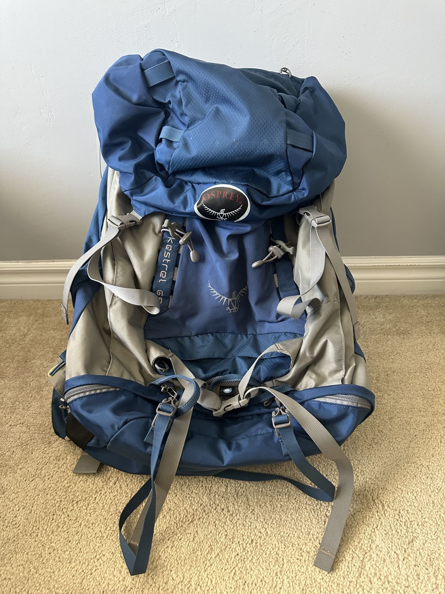 Osprey Kestrel 68 Hiking Backpack