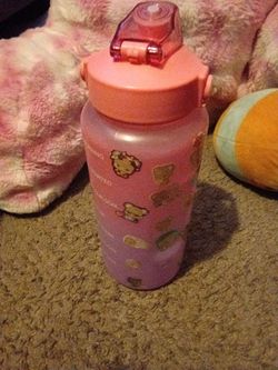 Water bottle pink