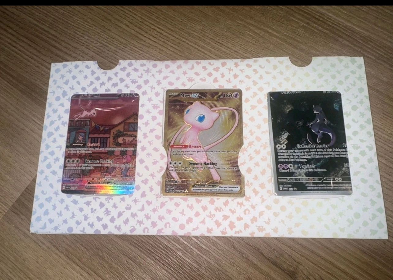 Pokémon 151 Promo Set Mew Mewtwo