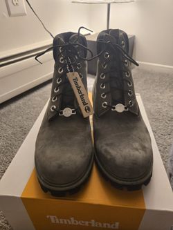 Timberland Olive Green Nubuck. Size 10