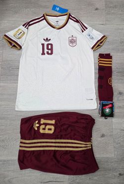 KIDS SPAIN LAMINE YAMAL WORLD CUP SOCCER JERSEY