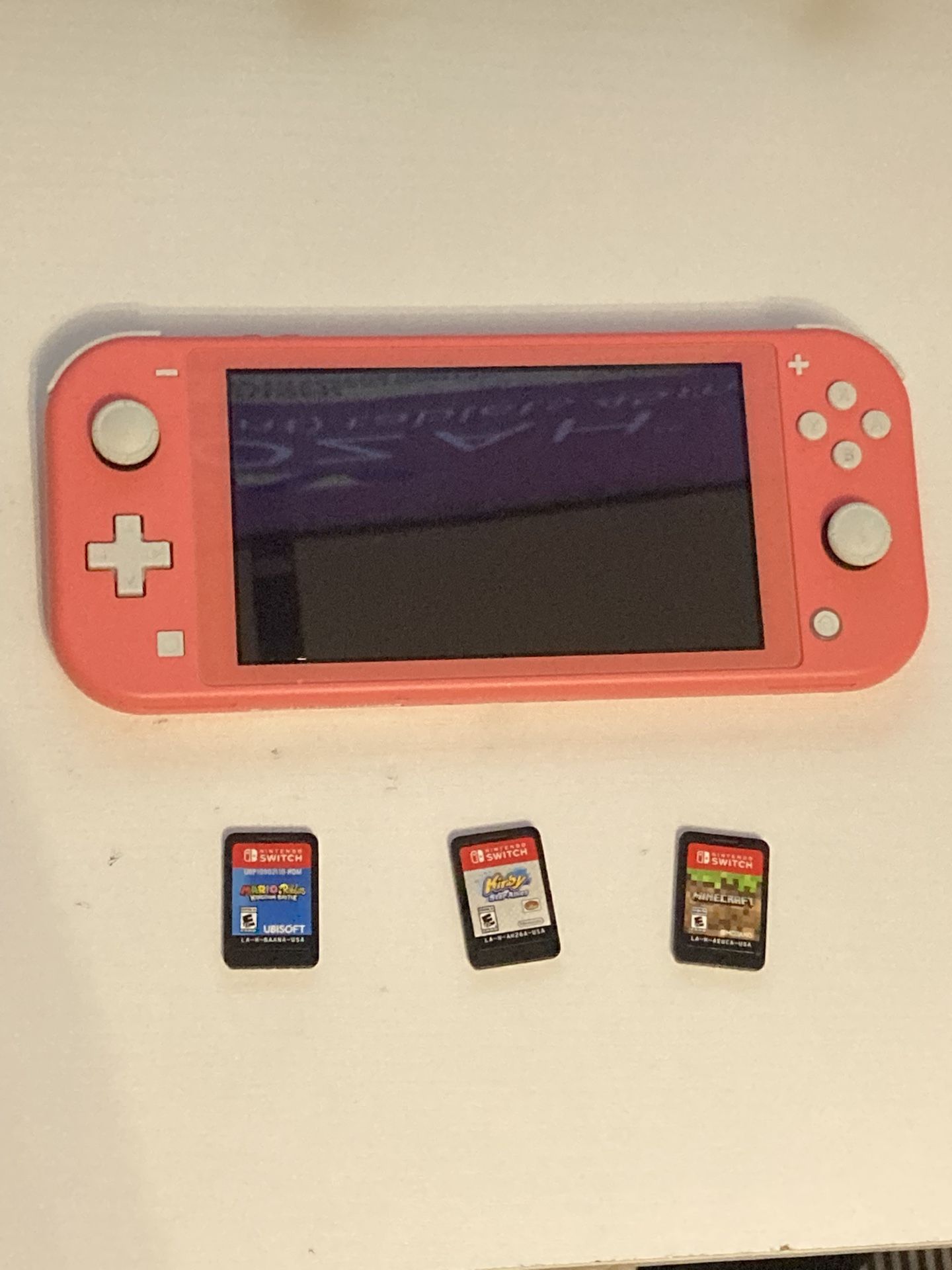 Pink Nintendo Switch Lite Bundle