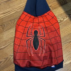 MARVEL Spider-Man Pet Hoodie - Hooded Pet Shirt with Costume Design (Large) Super soft and thick