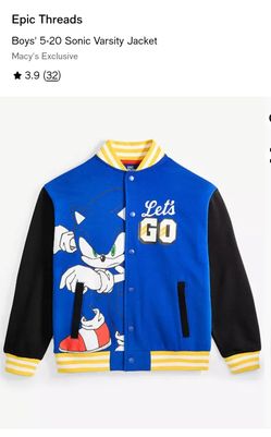 Sonic  varsity jacket