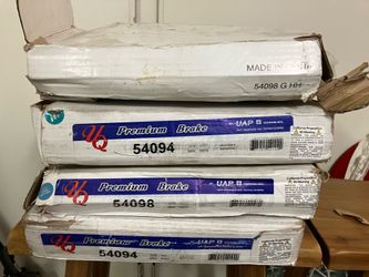 Ford Explorer Disc Brake Rotor Set of 4 Front and Back NEW