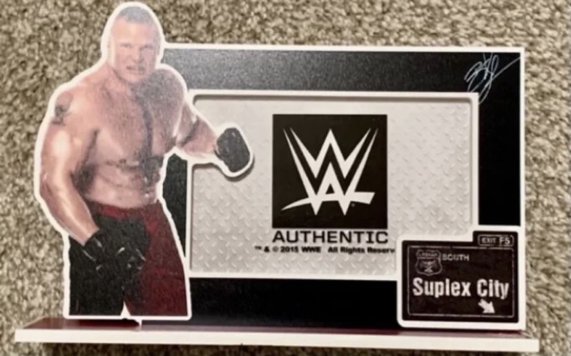 BROCK LESNAR WWE Photo Picture Frame Brand New