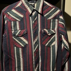 Wrangler snap button up