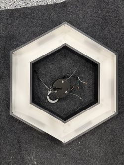24 inch LED Hexagon Pendant Light Fixture