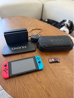 Nintendo Switch with Console, Games & Accessories