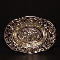 Silver Plated Ornate Bowl