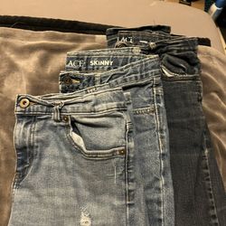 Boys Jeans 8 Pairs Size 14-16 