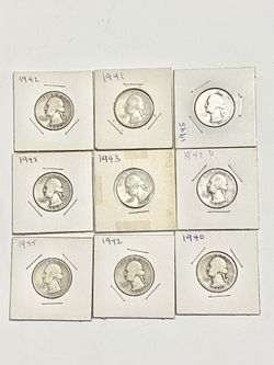 I am selling 90% silver 25-cent coins, I am asking $25 each, firm price.