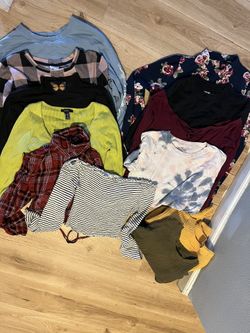 Long Sleeve Shirts  (Named Brand )Bundle Size S