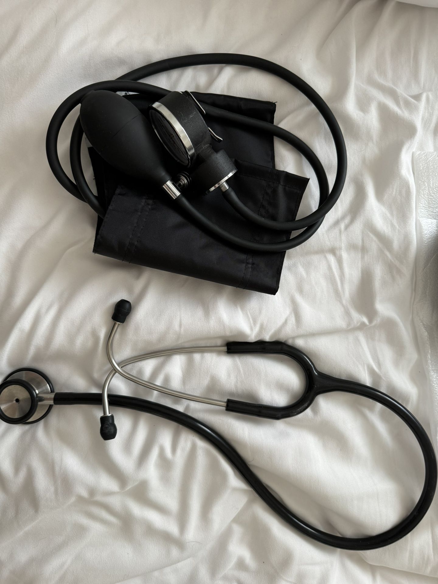 Blood Pressure, Cuff And Stethoscope